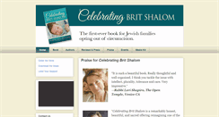 Desktop Screenshot of celebratingbritshalom.com